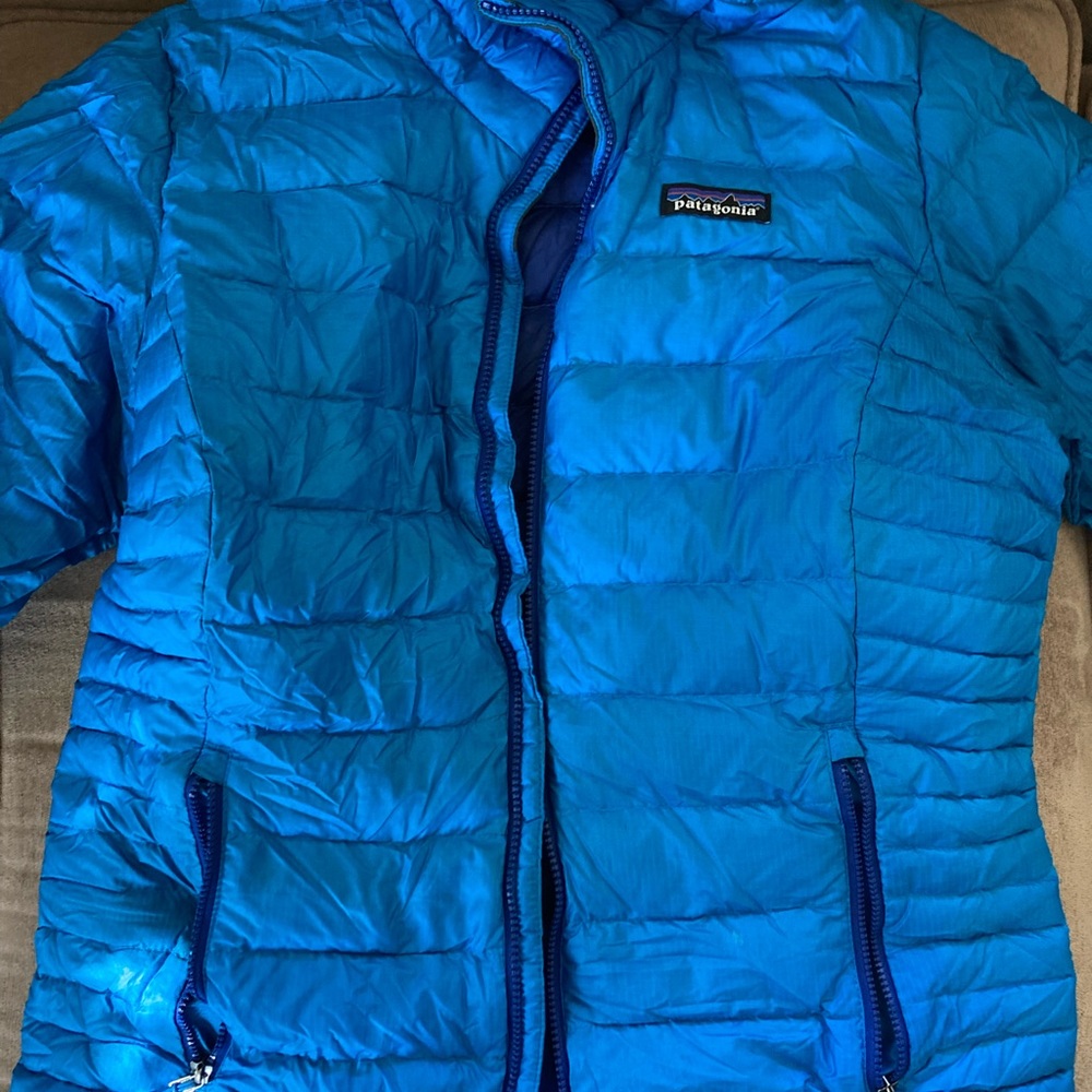 Blue Patagonia Puffer